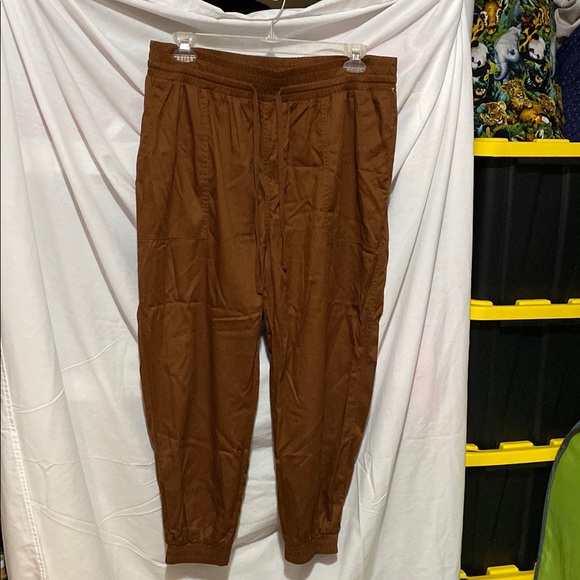 a new day Brown Joggers with Relaxed Fit - Picture 1 of 5